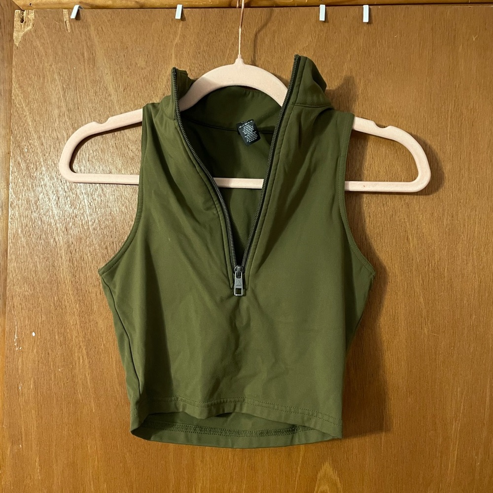 Small Vitality (previously Balance Athletica) Zip-Up Sports Bra
